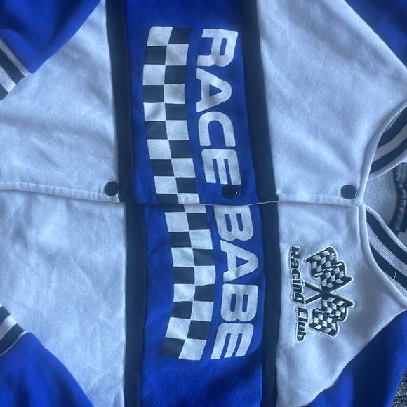 Blue Racing Jacket - Picture 3 of 5